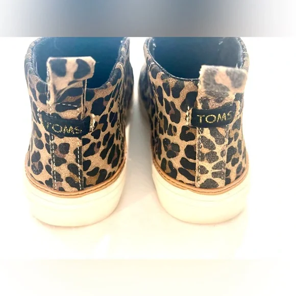Toms Leopard Print Slip-On Ankle Boots - Picture 5 of 14